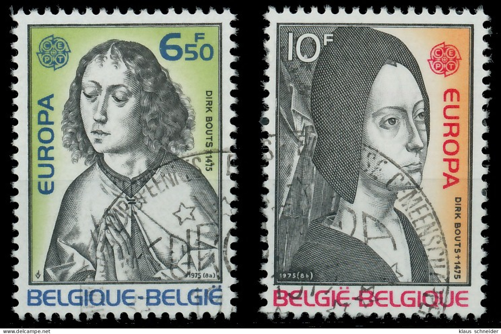 BELGIEN 1975 Nr 1818-1819 Gestempelt X0451C6 - Used Stamps