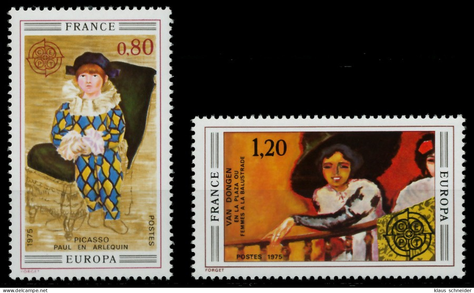 FRANKREICH 1975 Nr 1915-1916 Postfrisch SAC6AA6 - Ongebruikt