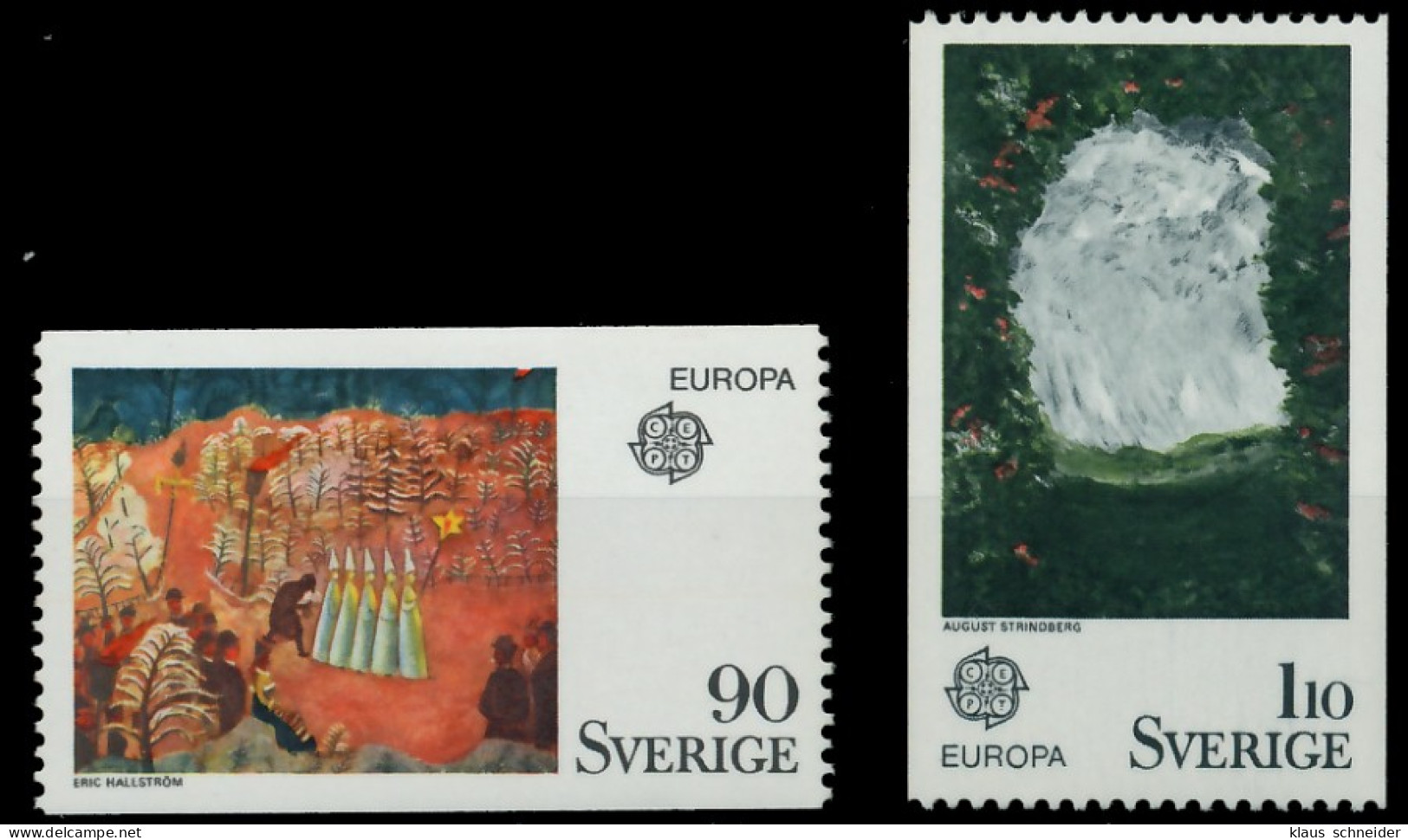 SCHWEDEN 1975 Nr 899-900 Postfrisch SAC6C56 - Neufs
