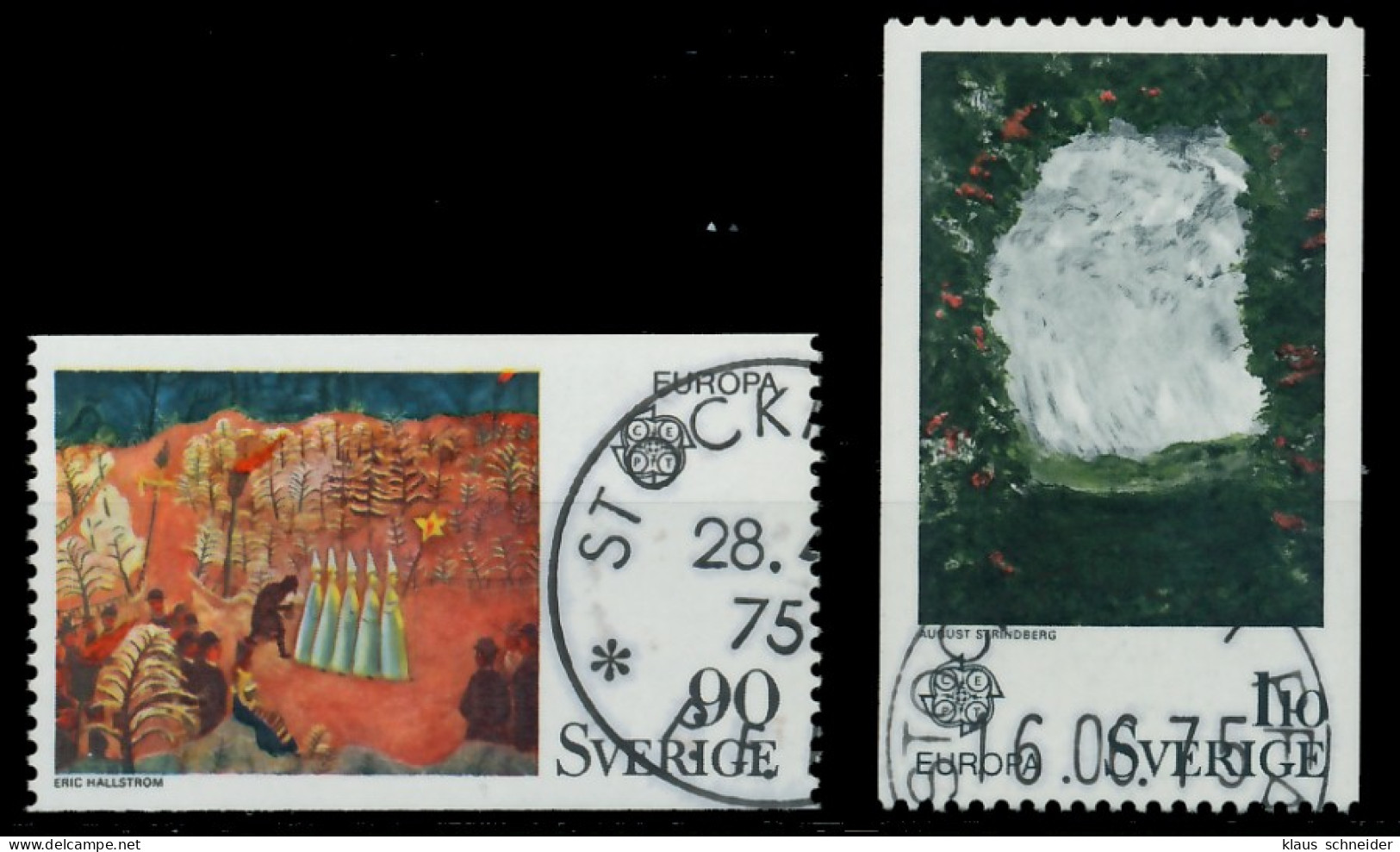 SCHWEDEN 1975 Nr 899-900 Gestempelt X0453E2 - Used Stamps
