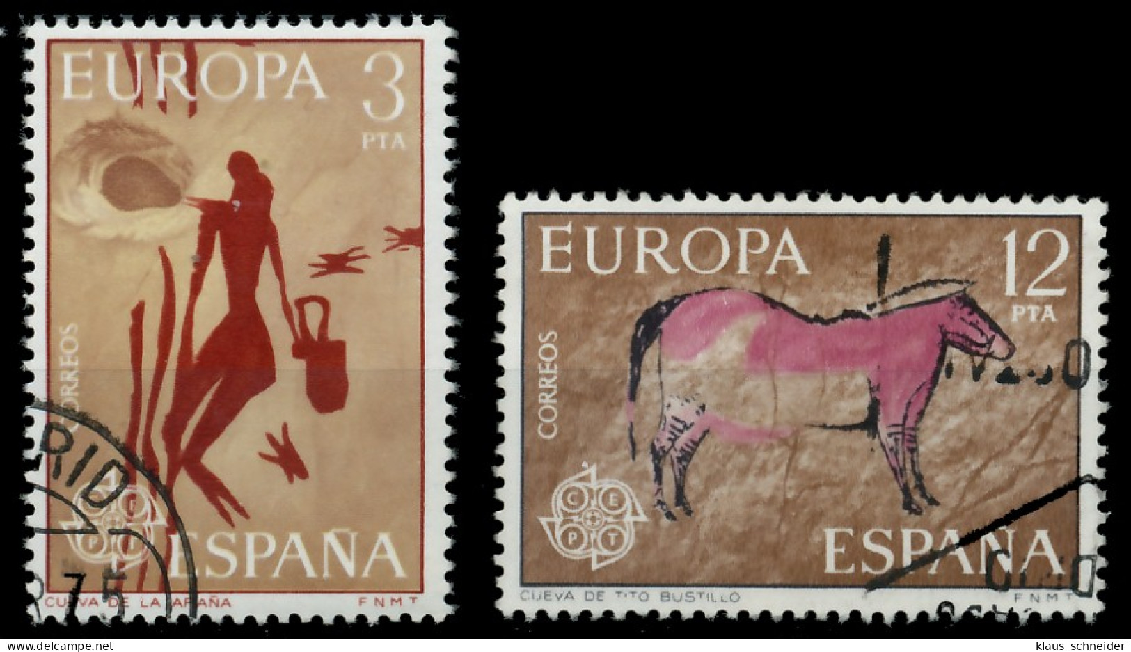 SPANIEN 1975 Nr 2151-2152 Gestempelt X04542A - Used Stamps