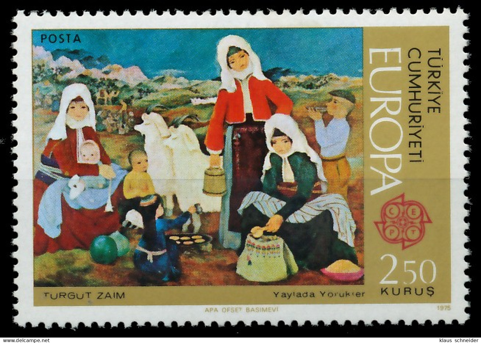 TÜRKEI 1975 Nr 2356 Postfrisch X04543A - Unused Stamps