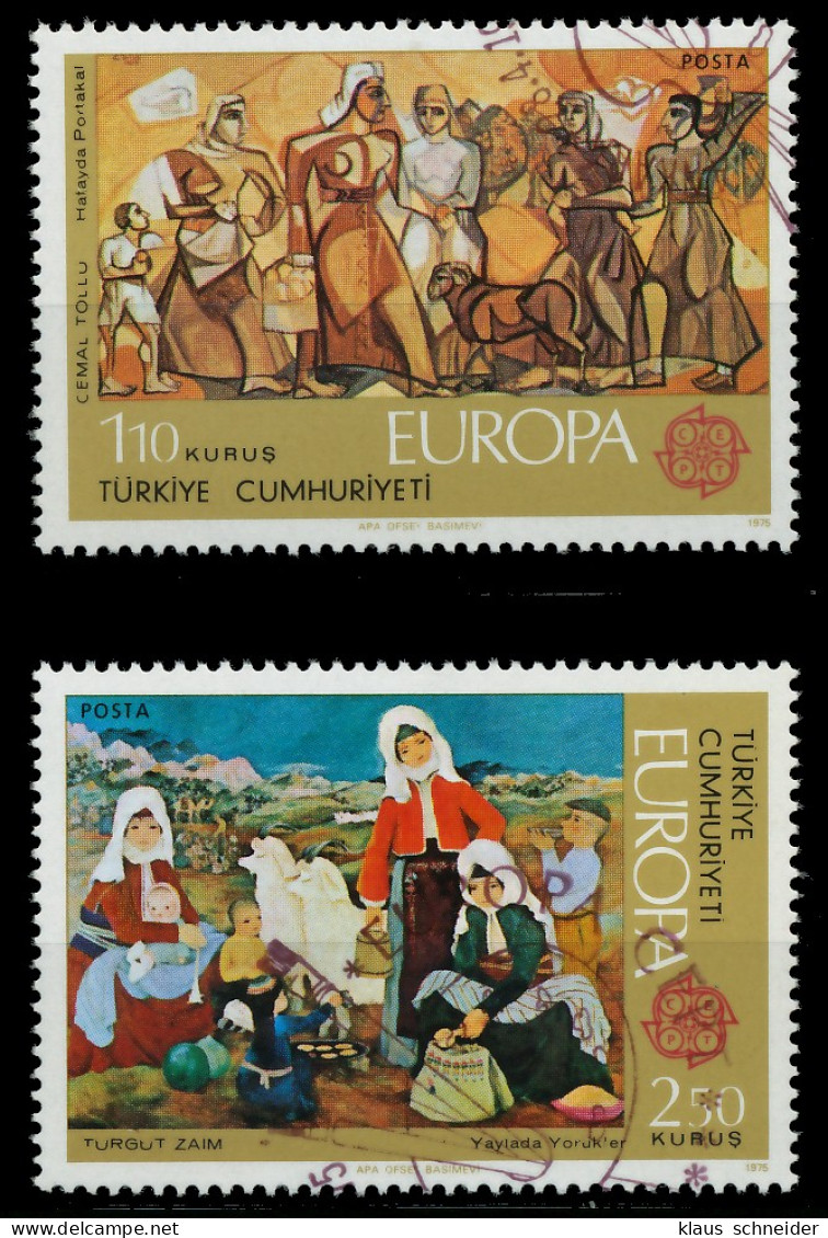 TÜRKEI 1975 Nr 2355-2356 Gestempelt X045446 - Used Stamps