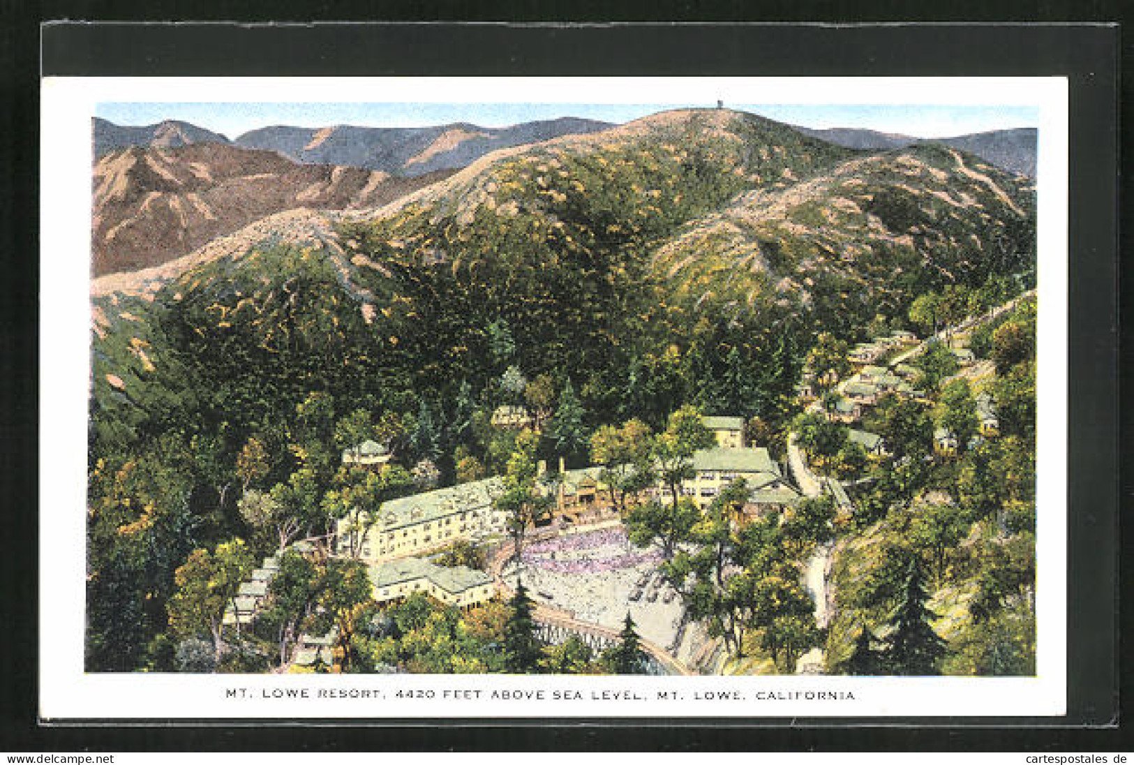 AK Mt. Lowe, CA, Mt. Lowe Resort  - Andere & Zonder Classificatie