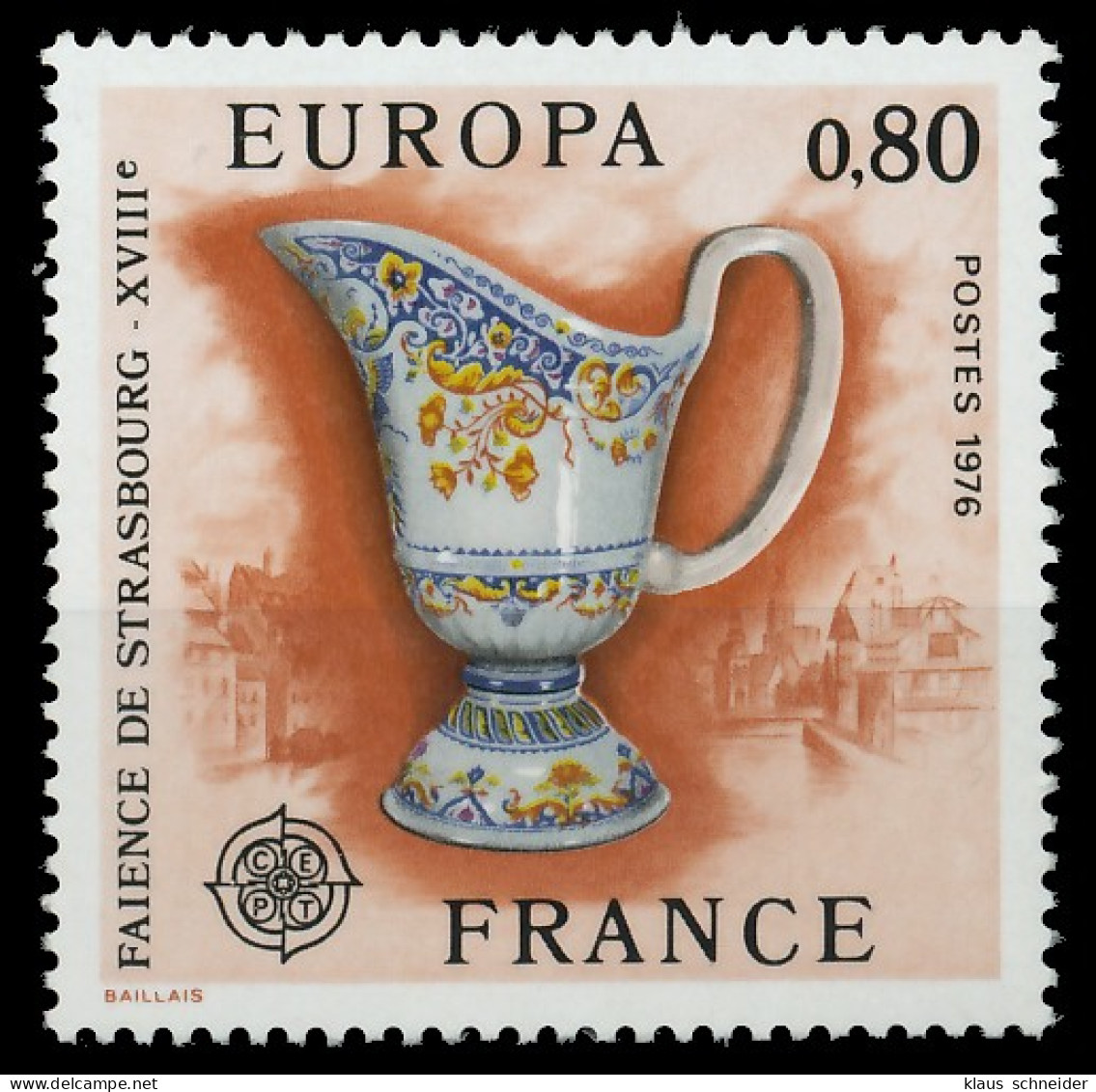 FRANKREICH 1976 Nr 1961 Postfrisch X045512 - Unused Stamps