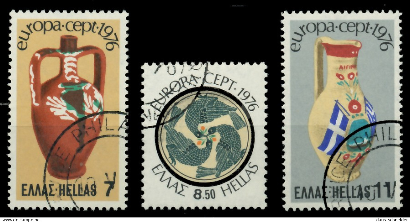 GRIECHENLAND 1976 Nr 1232-1234 Gestempelt X04554E - Oblitérés