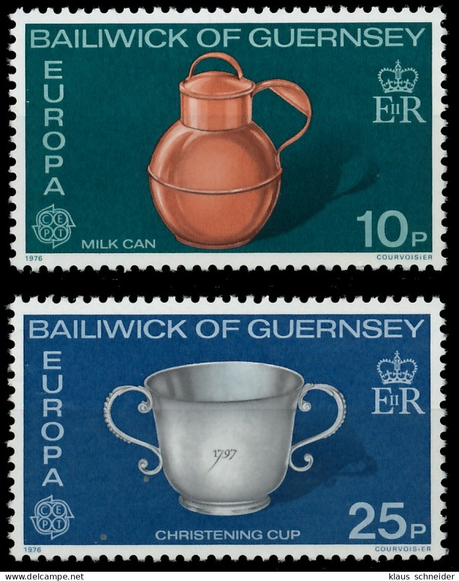 GUERNSEY 1976 Nr 133-134 Postfrisch SAC6DF6 - Guernesey