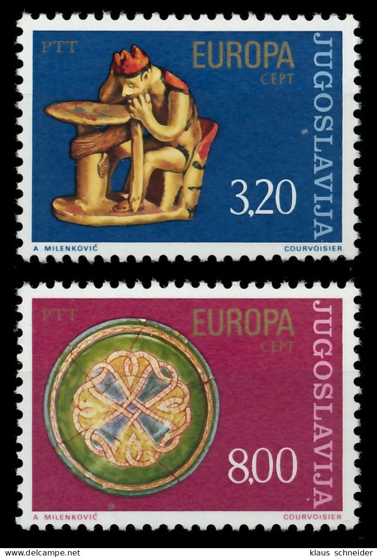JUGOSLAWIEN 1976 Nr 1635-1636 Postfrisch SAC6EF2 - Neufs