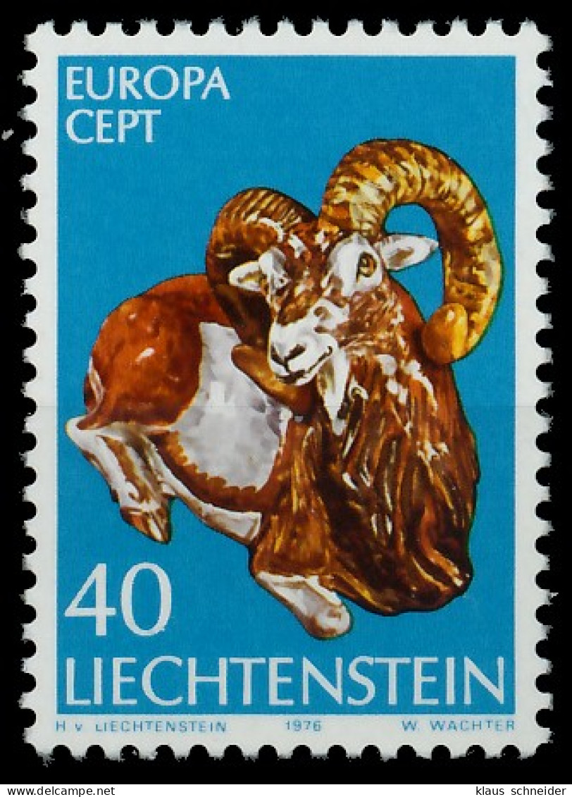 LIECHTENSTEIN 1976 Nr 642 Postfrisch SAC6F1E - Unused Stamps