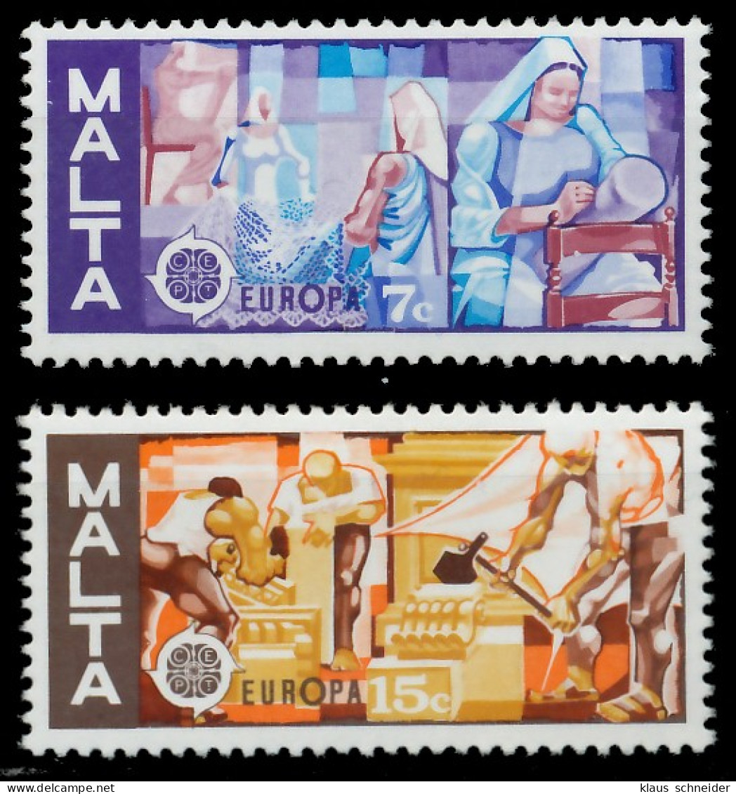 MALTA 1976 Nr 532-533 Postfrisch SAC6F52 - Malte