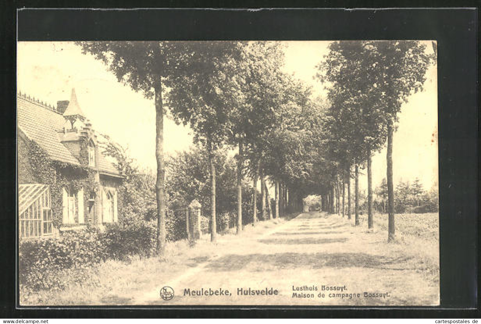 AK Meulebeke, Hulsverlde, Lusthuis Bossuyt  - Meulebeke