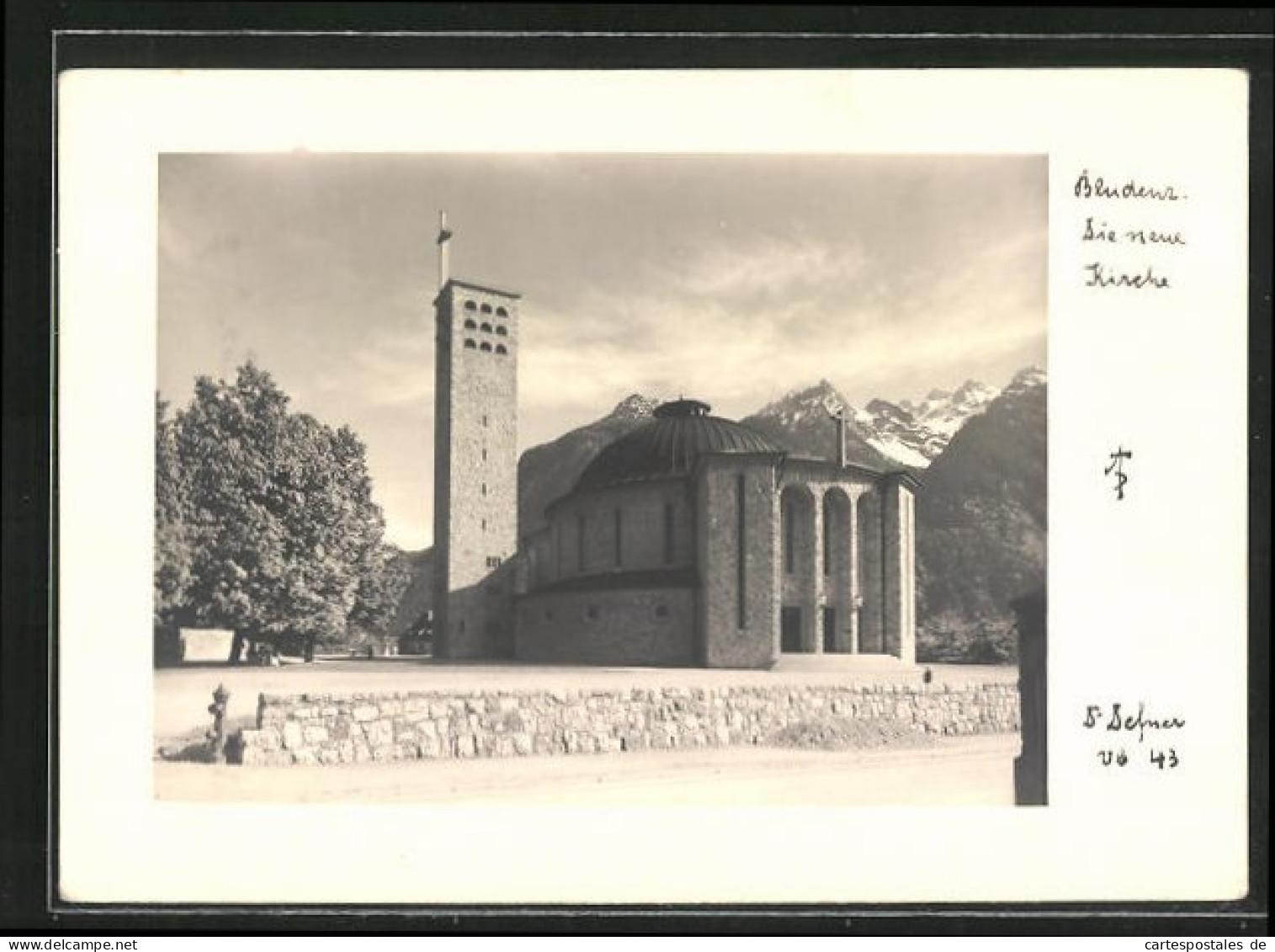 AK Bludenz, Neue Kirche Im Sonnenschein  - Other & Unclassified