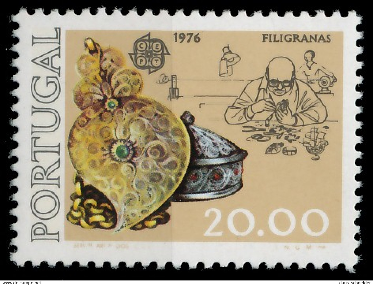 PORTUGAL 1976 Nr 1312 Postfrisch X045766 - Ongebruikt