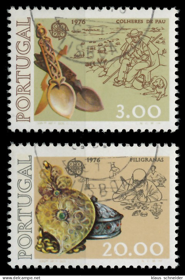 PORTUGAL 1976 Nr 1311-1312 Gestempelt X04577E - Used Stamps
