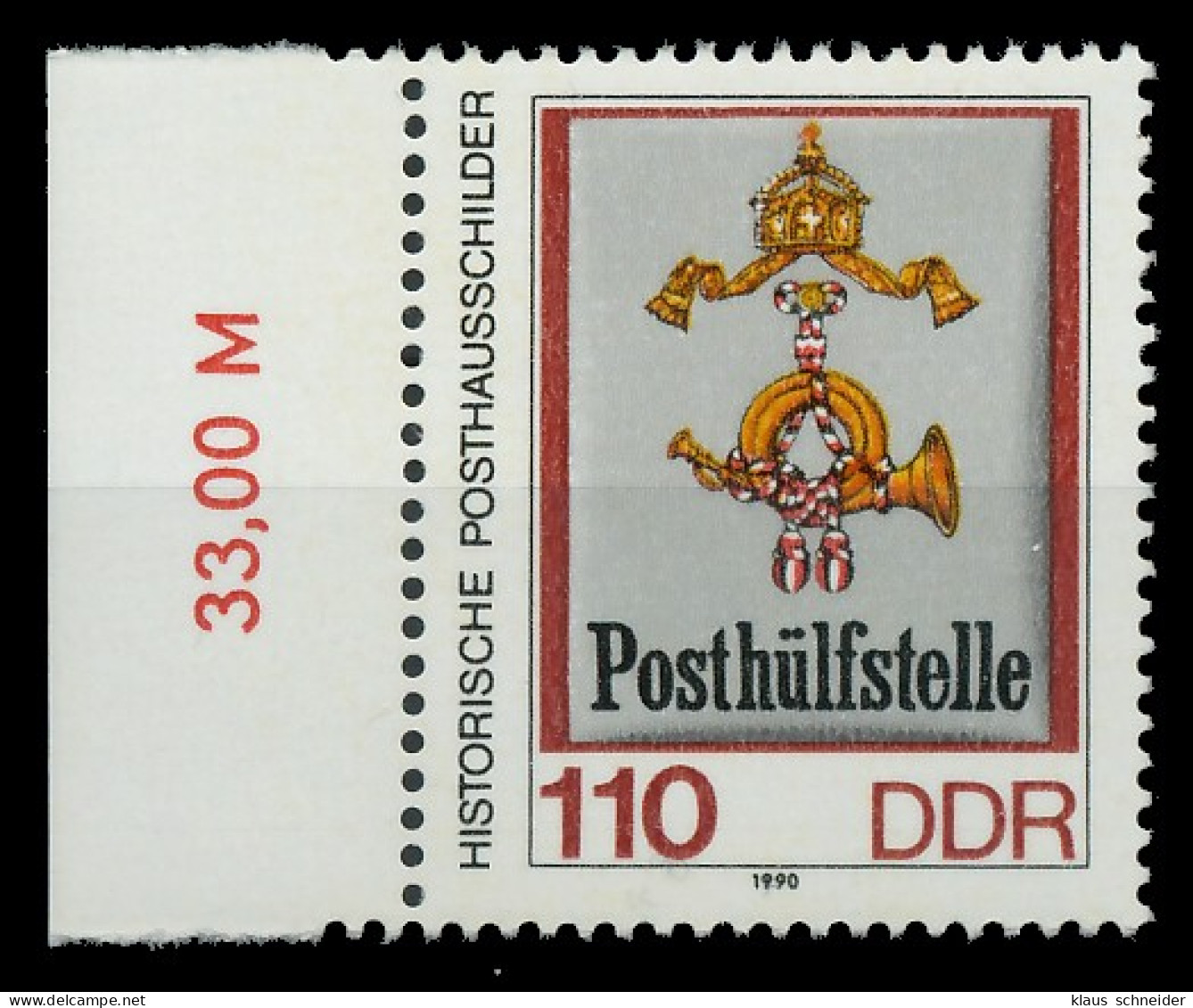 DDR 1990 Nr 3305 Postfrisch ORA X04B14E - Unused Stamps