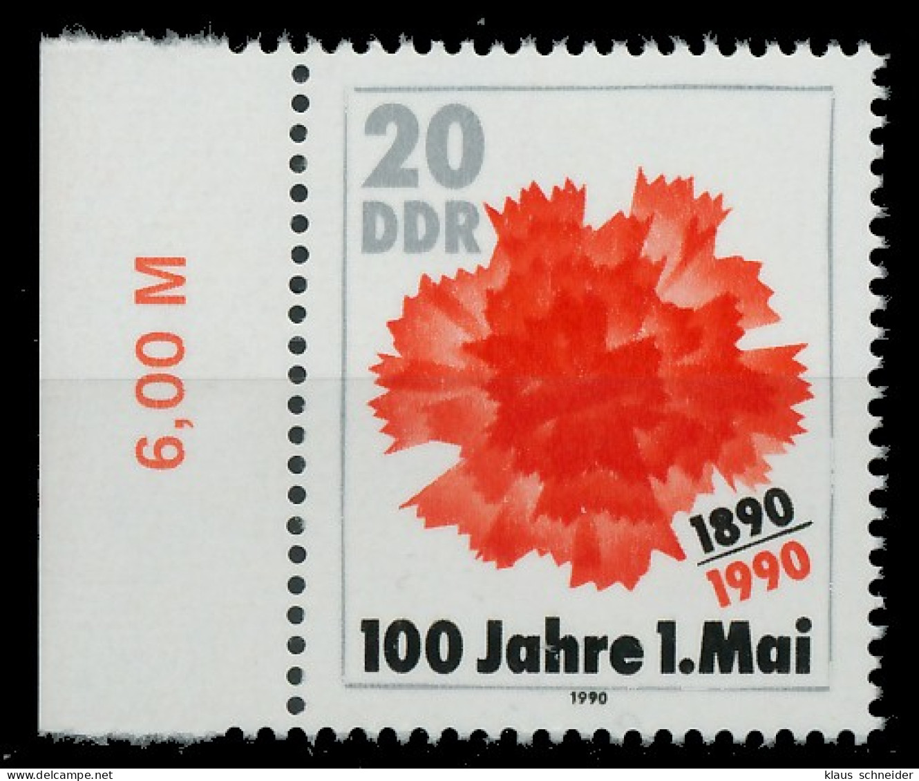 DDR 1990 Nr 3323 Postfrisch SRA X04B422 - Unused Stamps
