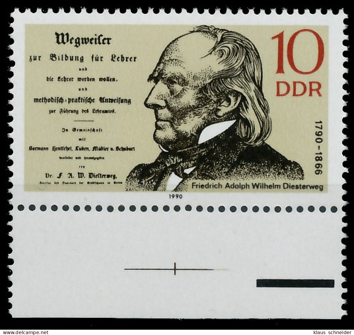 DDR 1990 Nr 3320 Postfrisch URA X04B49A - Unused Stamps