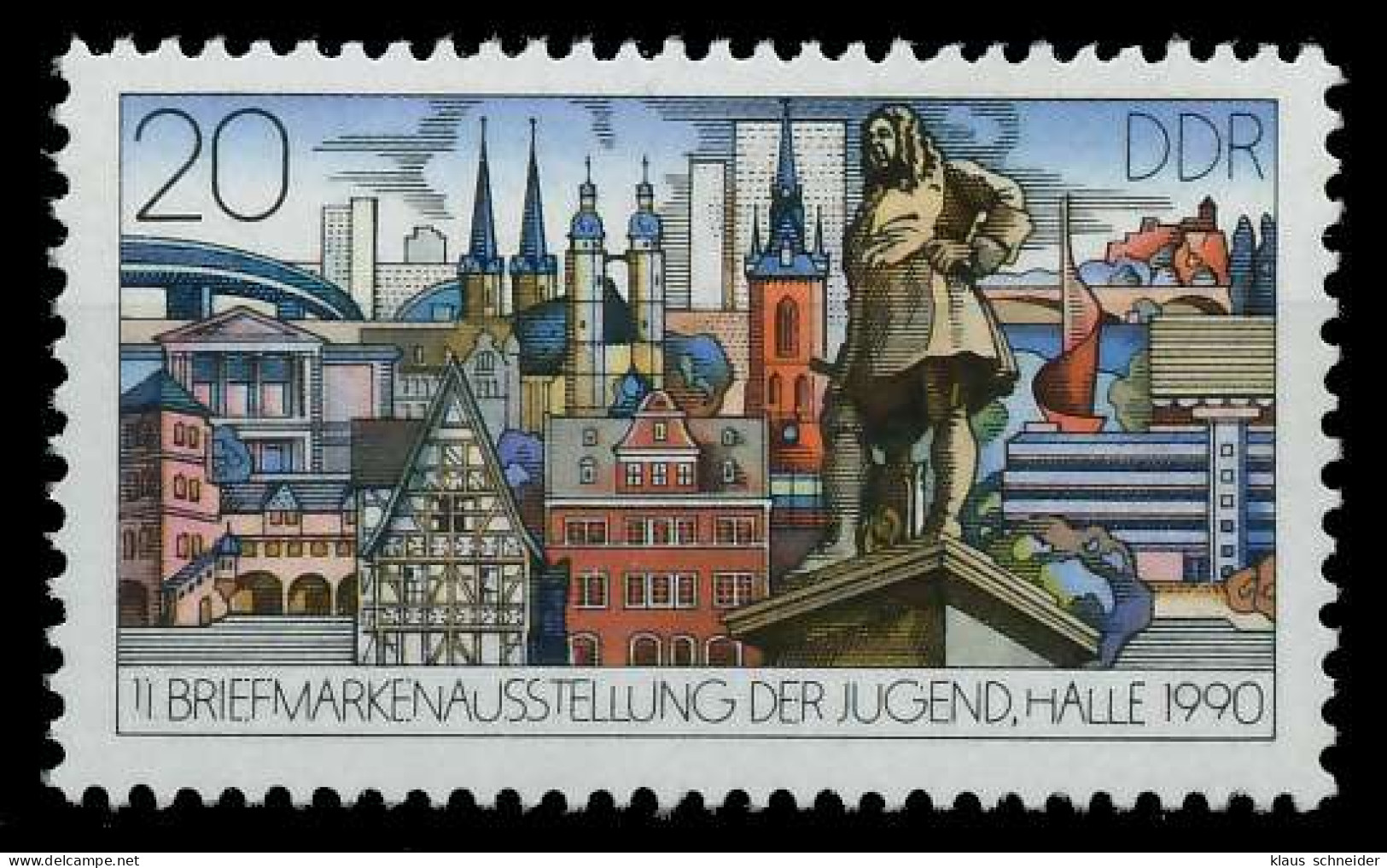 DDR 1990 Nr 3339 Postfrisch SAD35CA - Unused Stamps