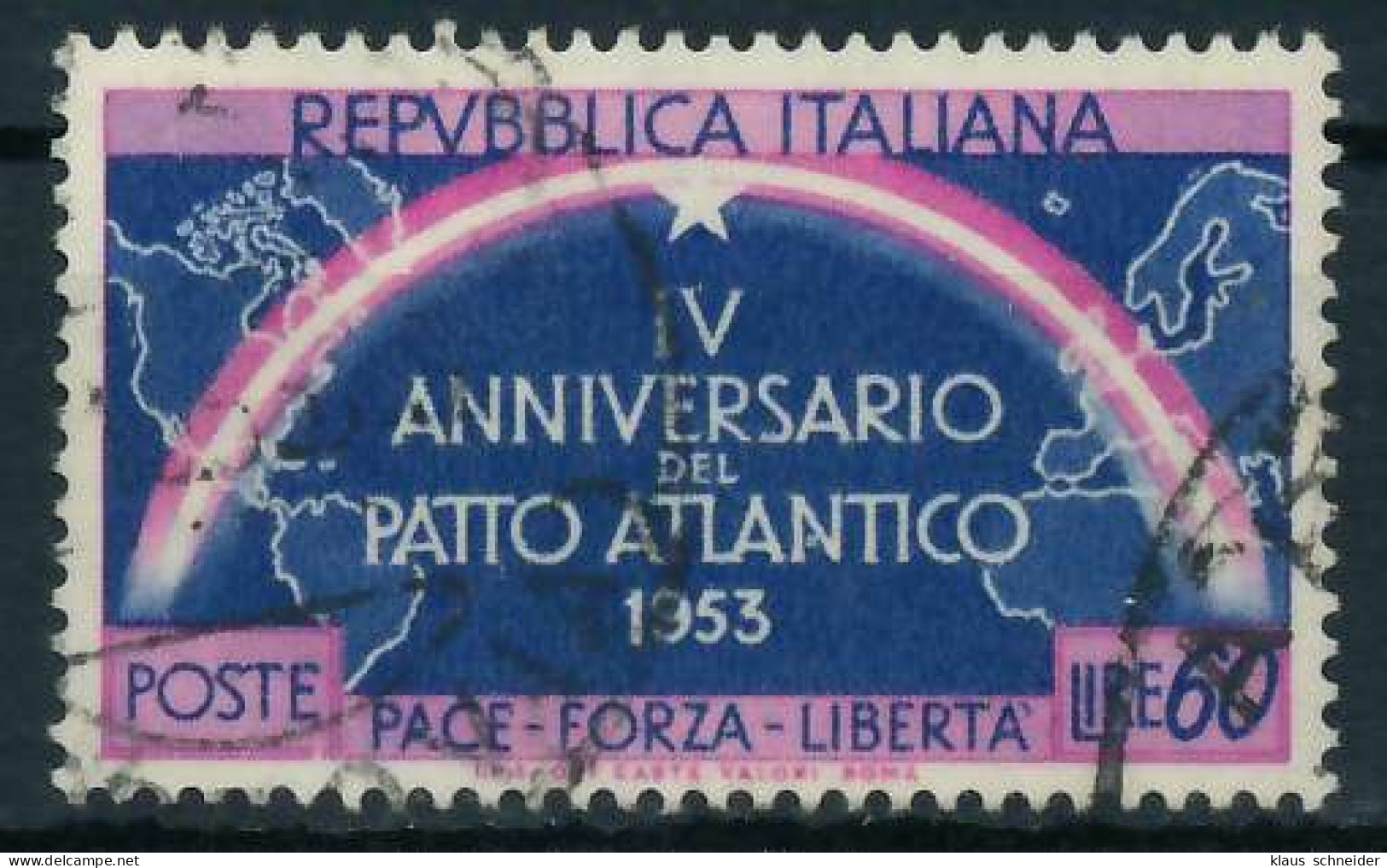 ITALIEN 1953 Nr 897 Gestempelt X05FB12 - 1946-60: Used