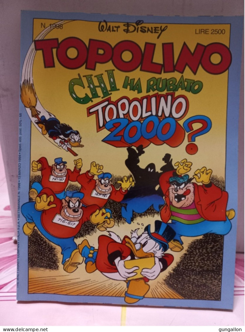 Topolino (Mondadori 1994) N. 1998 - Disney