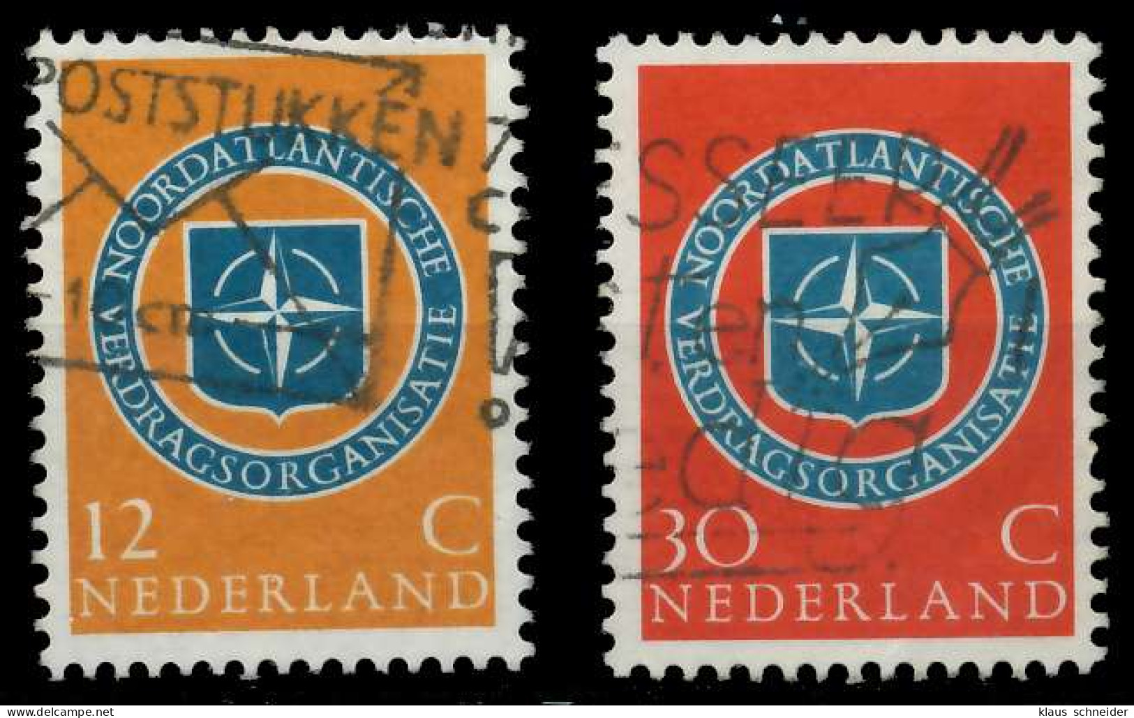 NIEDERLANDE 1959 Nr 728-729 Gestempelt X05FBE2 - Used Stamps