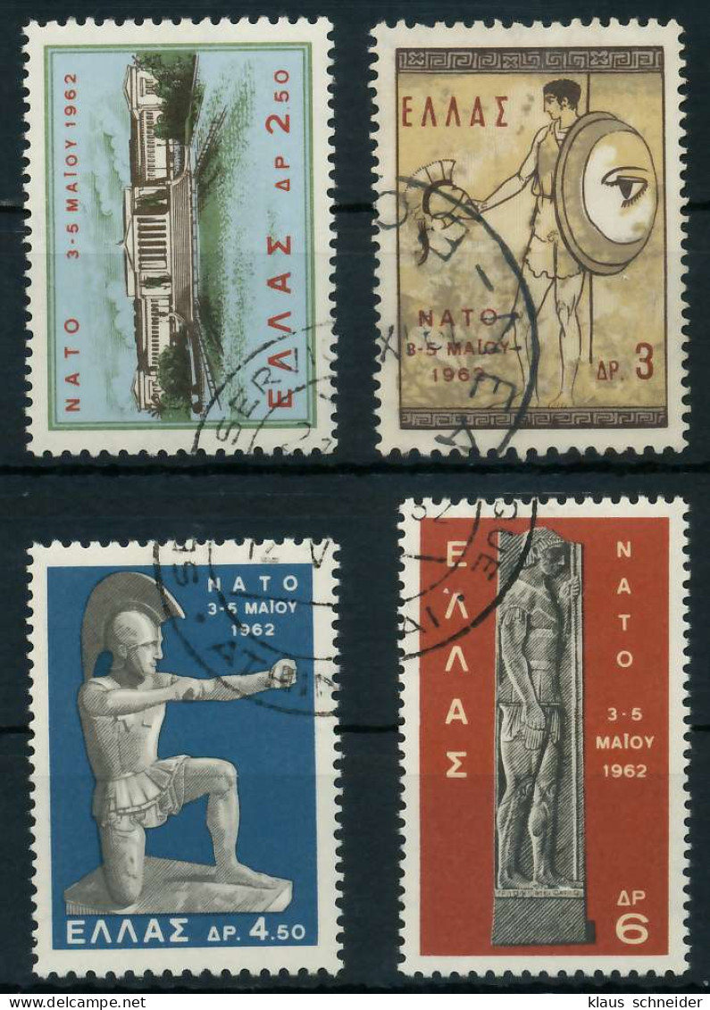 GRIECHENLAND 1962 Nr 792-785 Gestempelt X05FC3A - Used Stamps