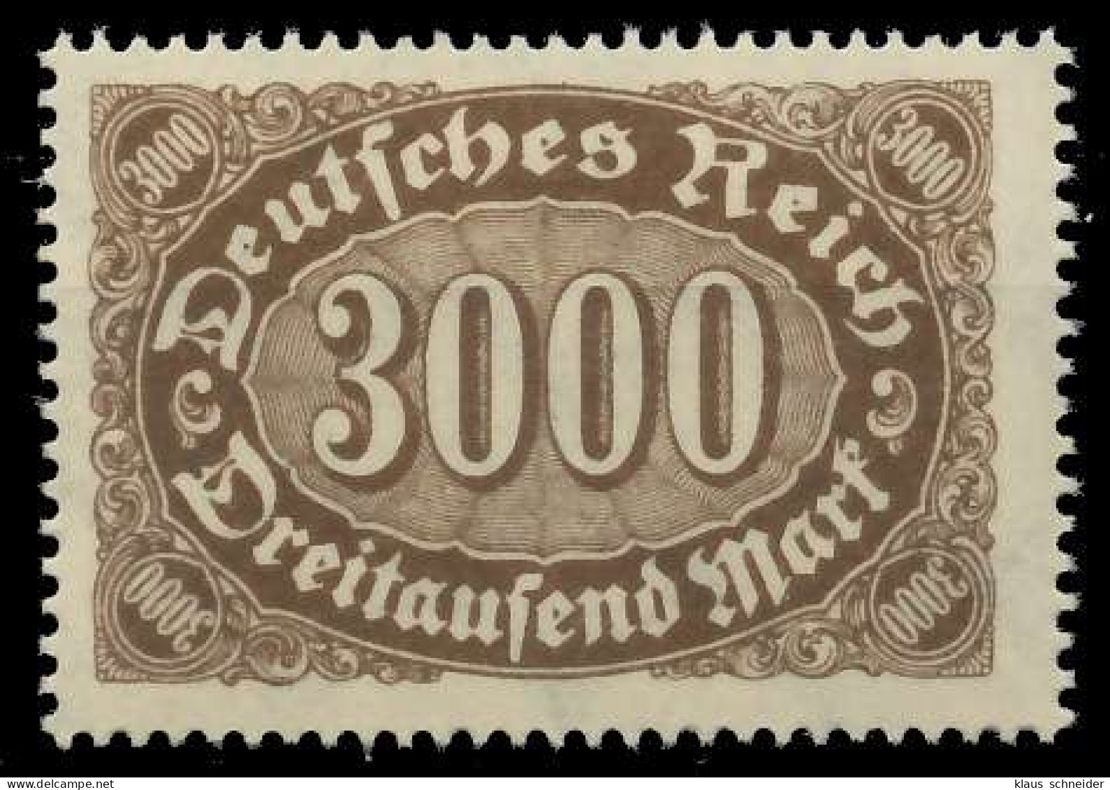 DEUTSCHES REICH 1922 INFLA Nr 254 Postfrisch X063E36 - Unused Stamps