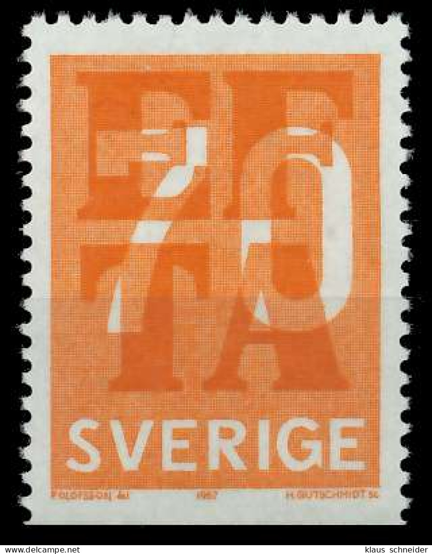 SCHWEDEN 1967 Nr 573Du Postfrisch SAE9B5E - Unused Stamps
