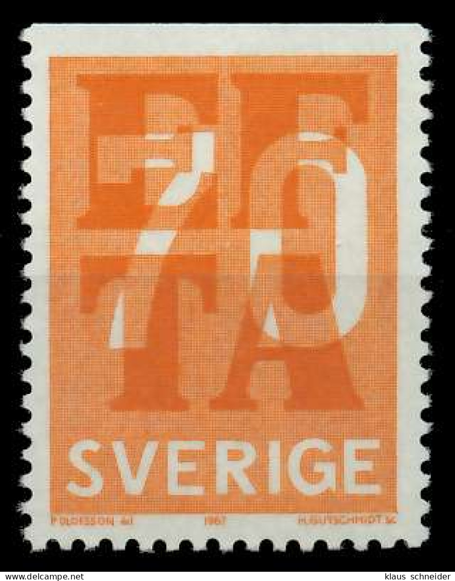 SCHWEDEN 1967 Nr 573Do Postfrisch SAE9B6E - Unused Stamps