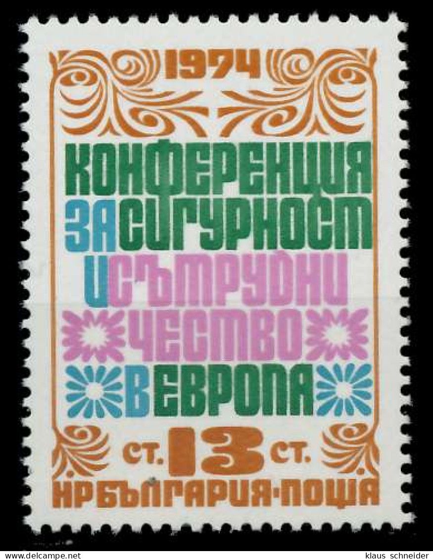 BULGARIEN 1974 Nr 2368A Postfrisch X06A4DA - Nuovi