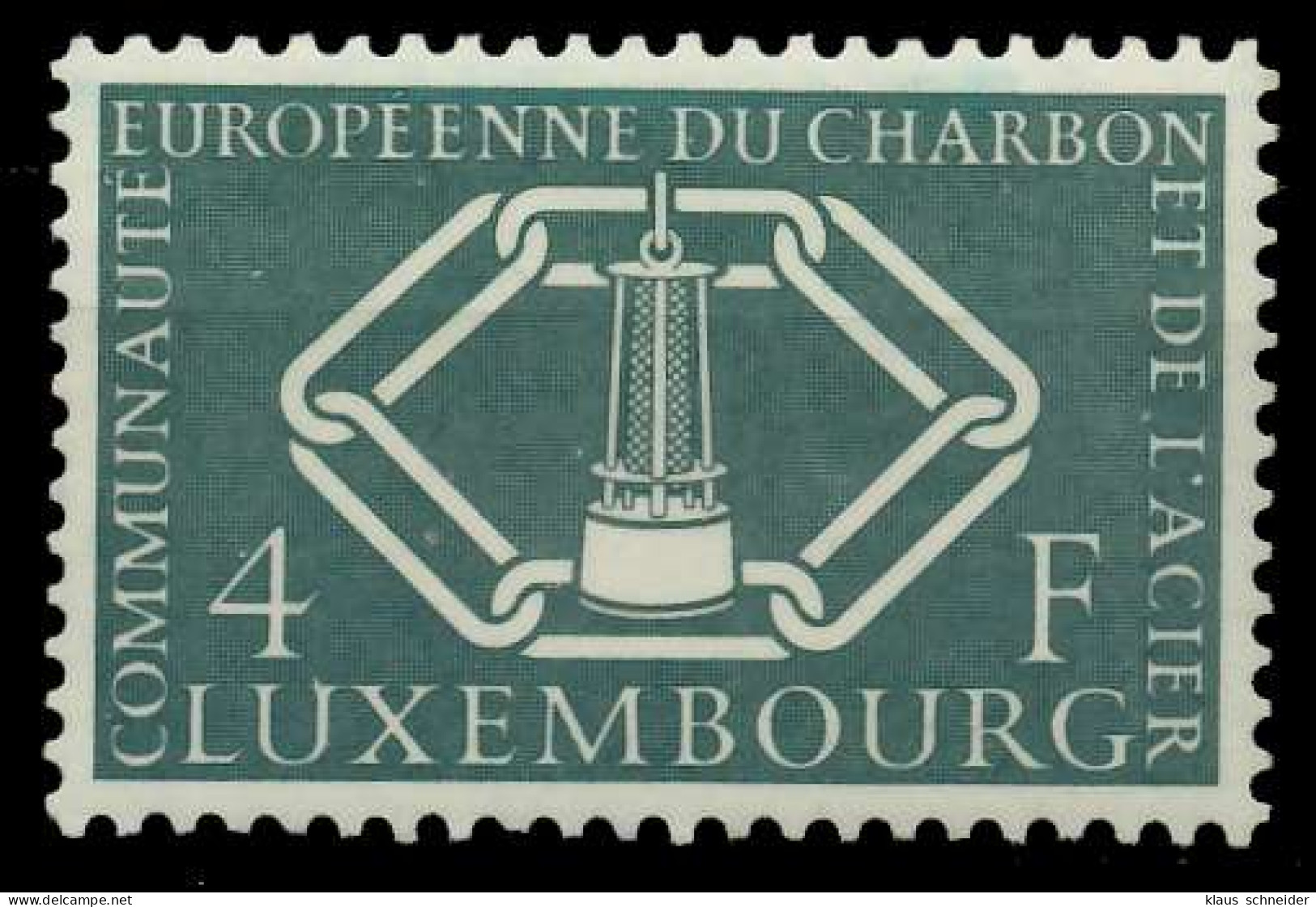 LUXEMBURG 1956 Nr 554 Ungebraucht X06A86E - Neufs