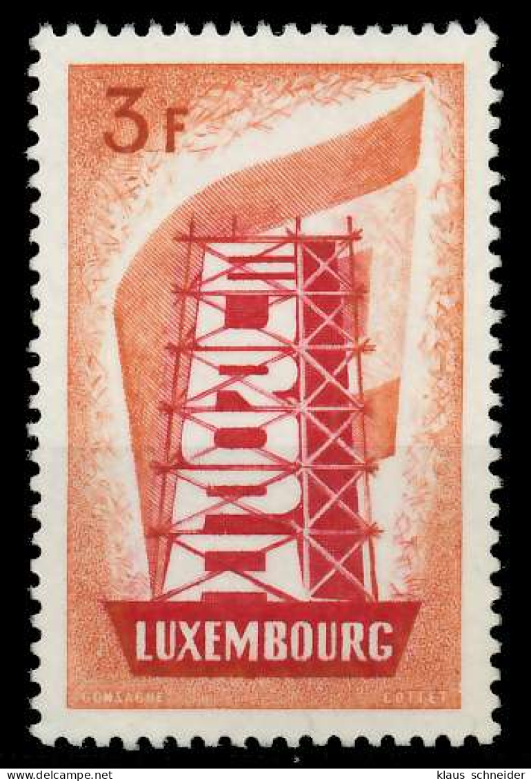 LUXEMBURG 1956 Nr 556 Postfrisch X06A8A2 - Ungebraucht