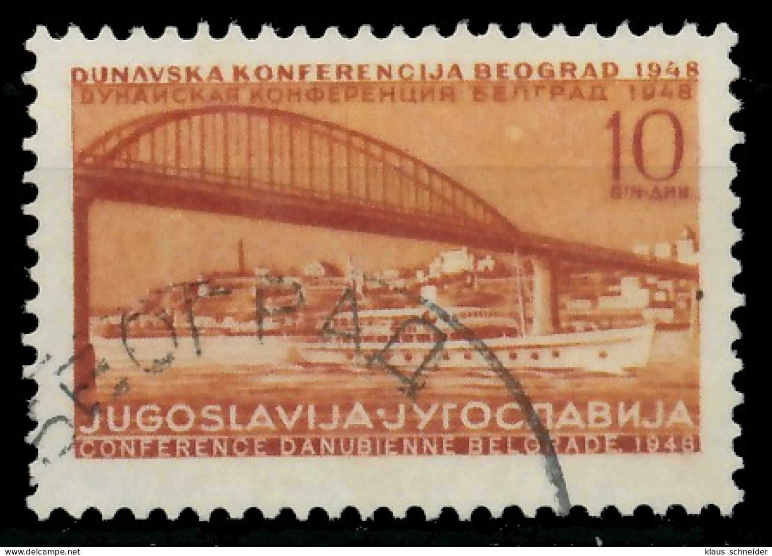 JUGOSLAWIEN 1948 Nr 551 Gestempelt X06A9CE - Used Stamps