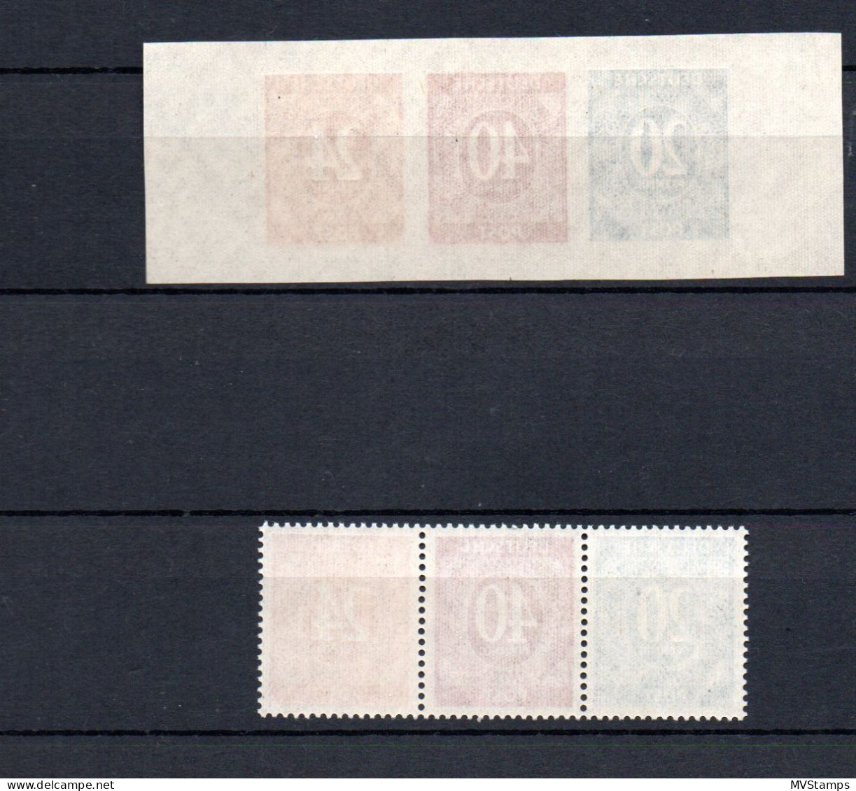 Alliierte Besetzung 1946 Freimarken 924/29 A Und B Aus Blocke Postfrisch - Neufs