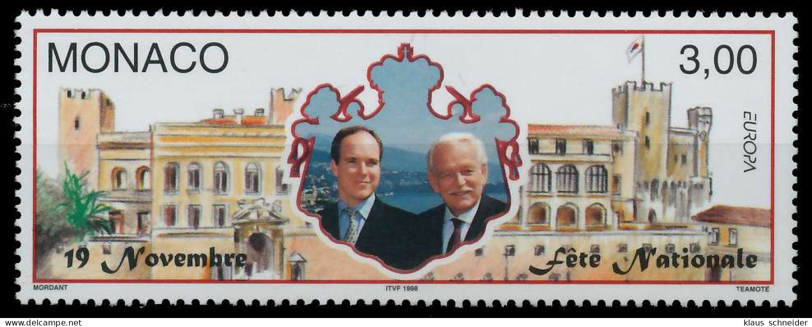 MONACO 1998 Nr 2411 Postfrisch X0B4AFE - Unused Stamps