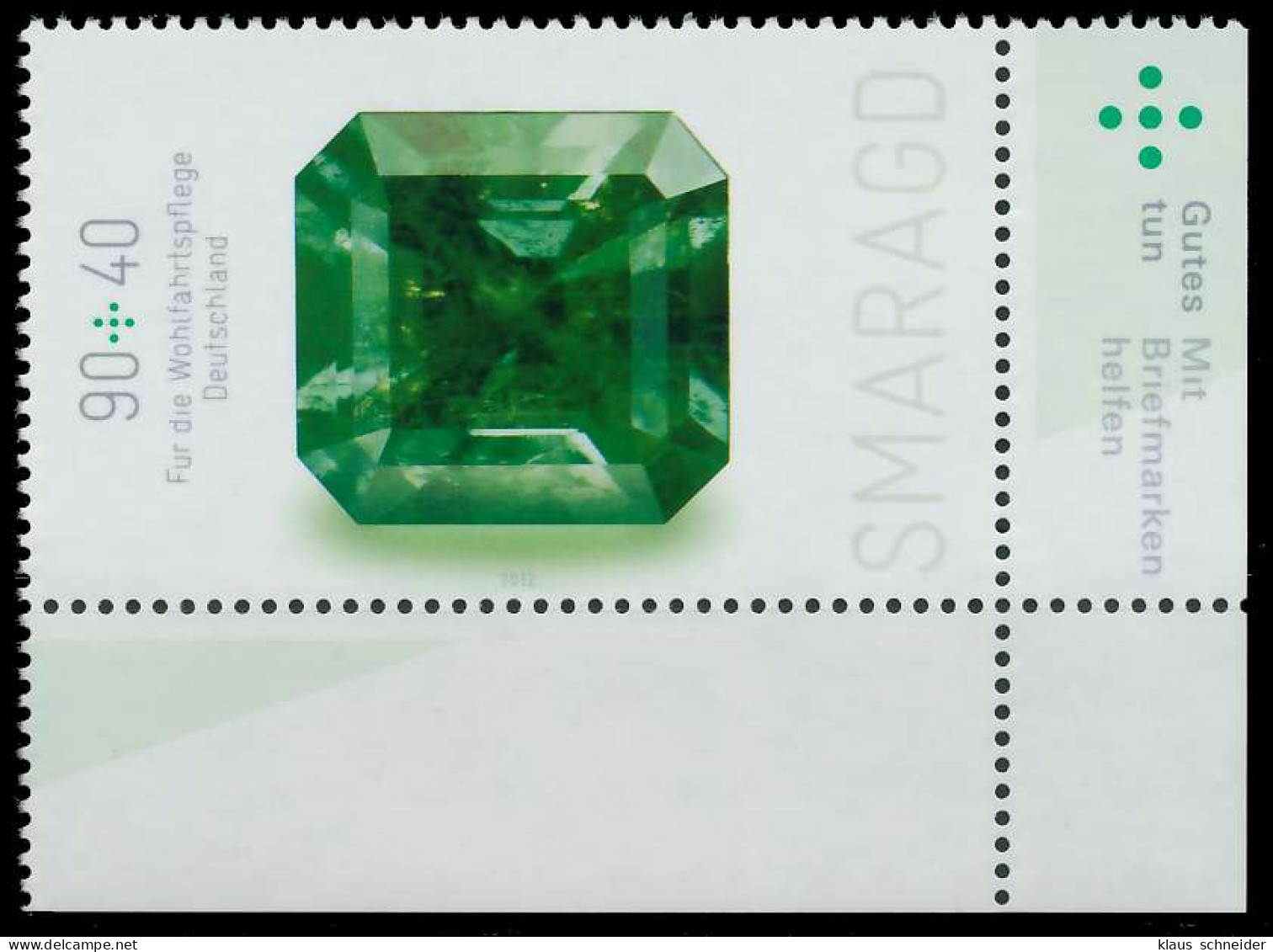 BRD BUND 2012 Nr 2902 Postfrisch ECKE-URE X325CBE - Unused Stamps