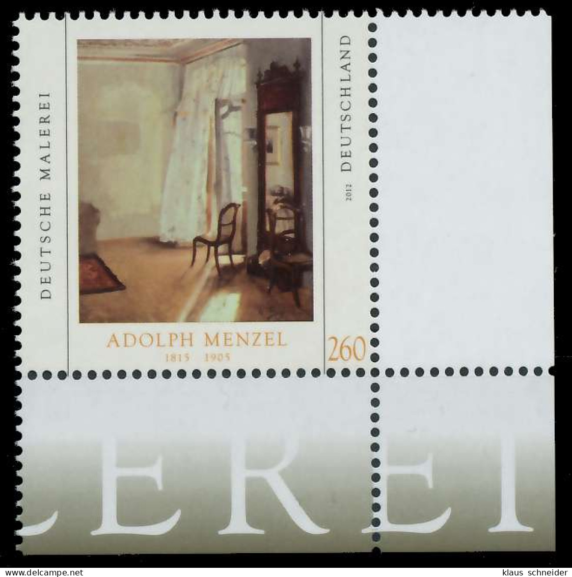 BRD BUND 2012 Nr 2937 Postfrisch ECKE-URE X325F42 - Unused Stamps