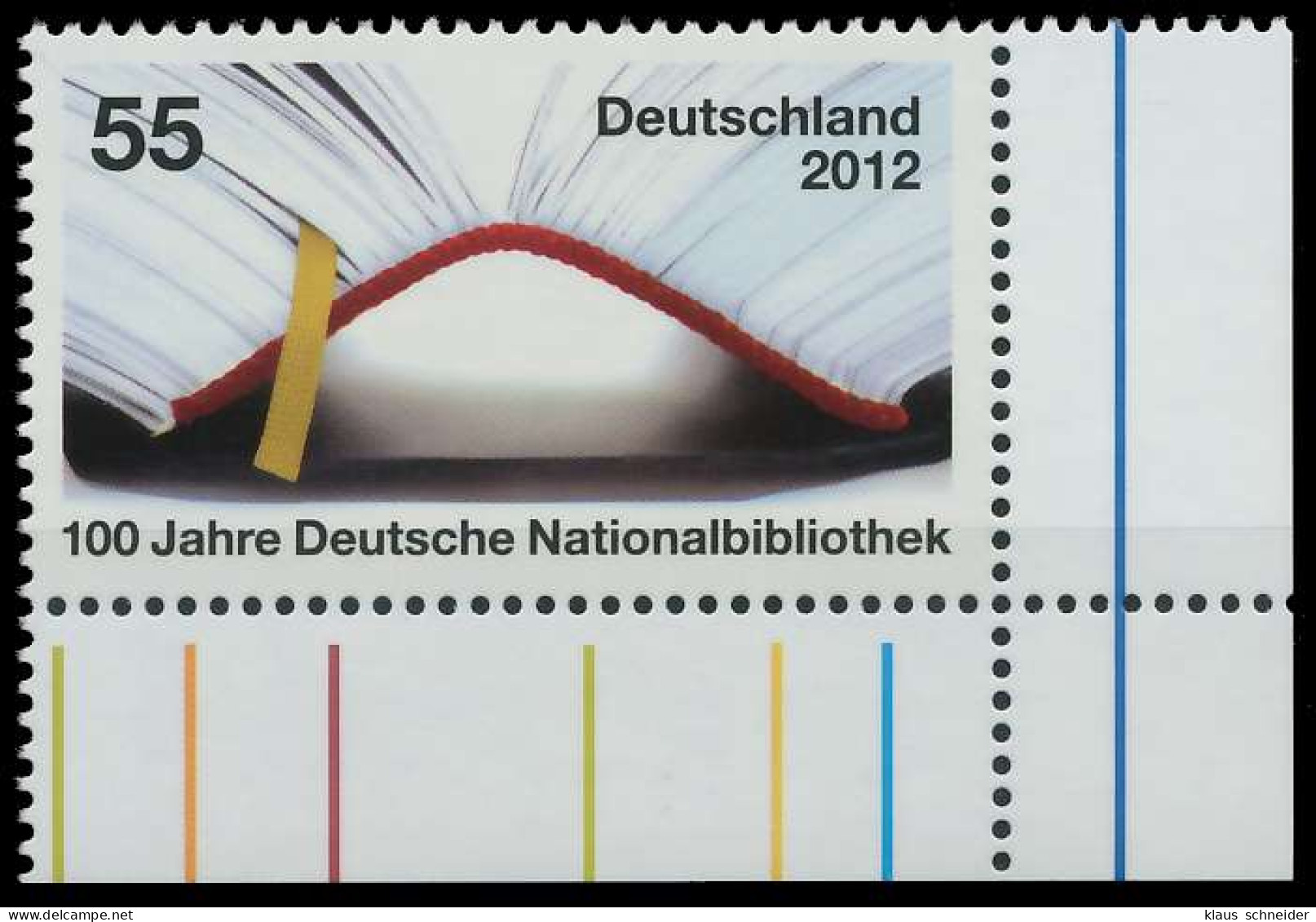 BRD BUND 2012 Nr 2956 Postfrisch ECKE-URE X32607A - Unused Stamps