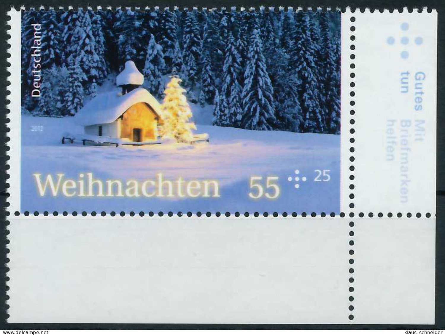 BRD BUND 2012 Nr 2961 Postfrisch ECKE-URE X3260EE - Unused Stamps