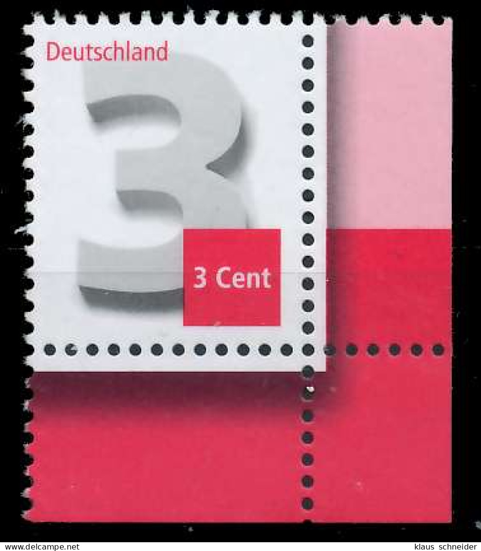 BRD BUND 2012 Nr 2964 Postfrisch ECKE-URE X326106 - Neufs