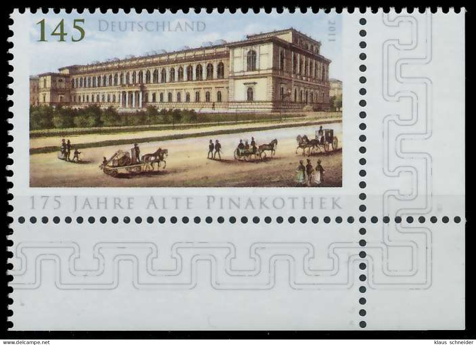 BRD BUND 2011 Nr 2893 Postfrisch ECKE-URE X32620A - Unused Stamps