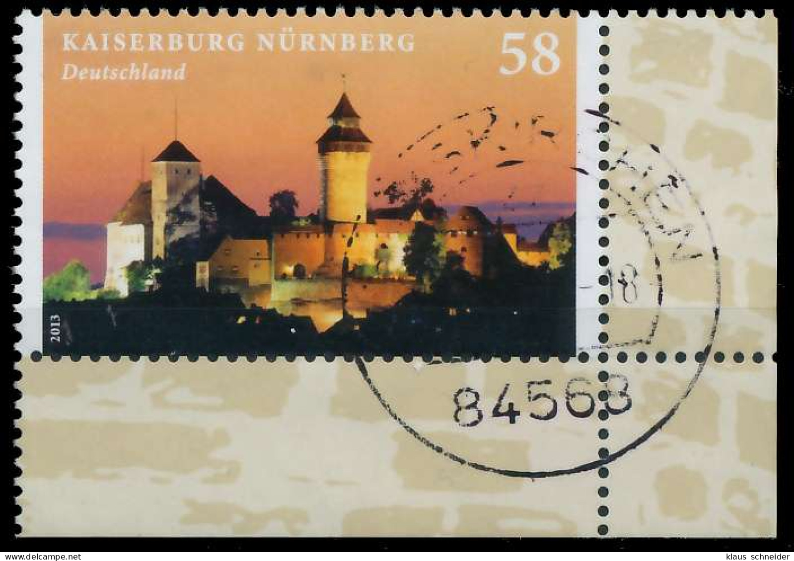 BRD BUND 2013 Nr 2973 Zentrisch Gestempelt ECKE-URE X32628A - Used Stamps