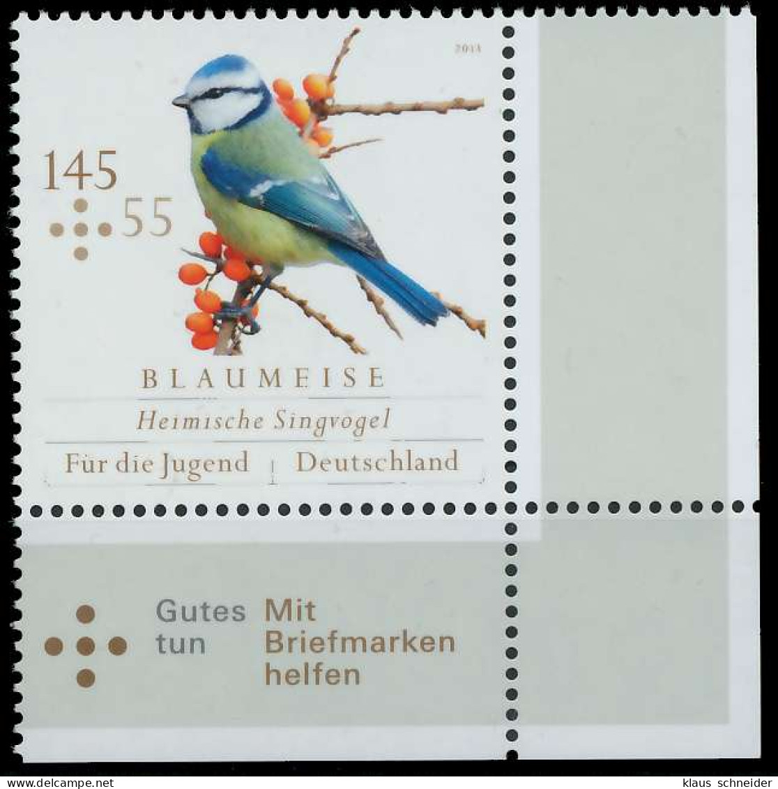 BRD BUND 2013 Nr 3025 Postfrisch ECKE-URE X3262BA - Unused Stamps