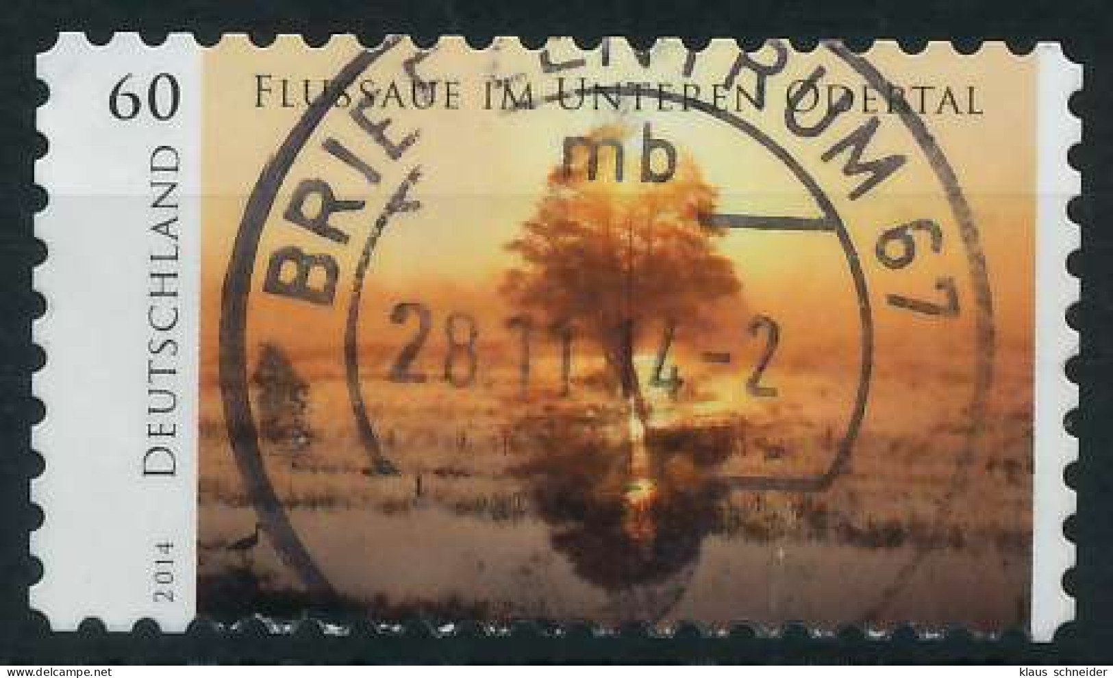 BRD BUND 2014 Nr 3080 Zentrisch Gestempelt X326312 - Used Stamps