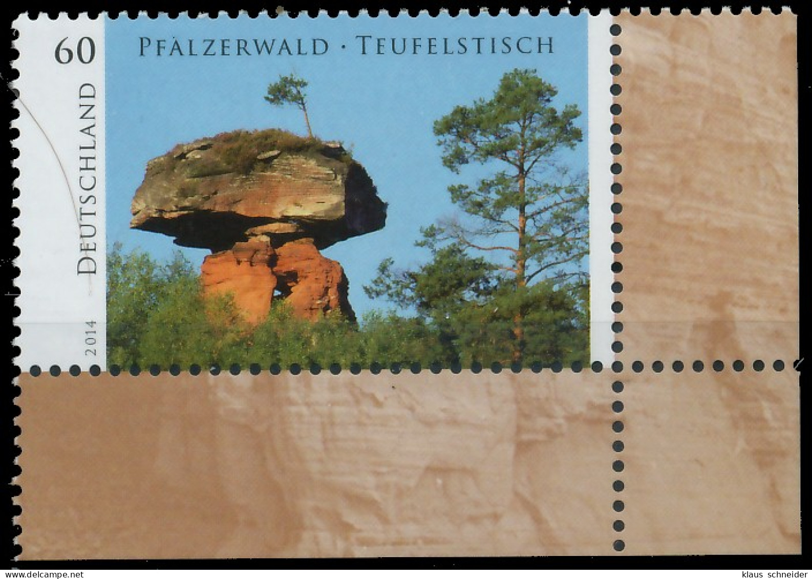 BRD BUND 2014 Nr 3060 Postfrisch ECKE-URE X33B28A - Unused Stamps