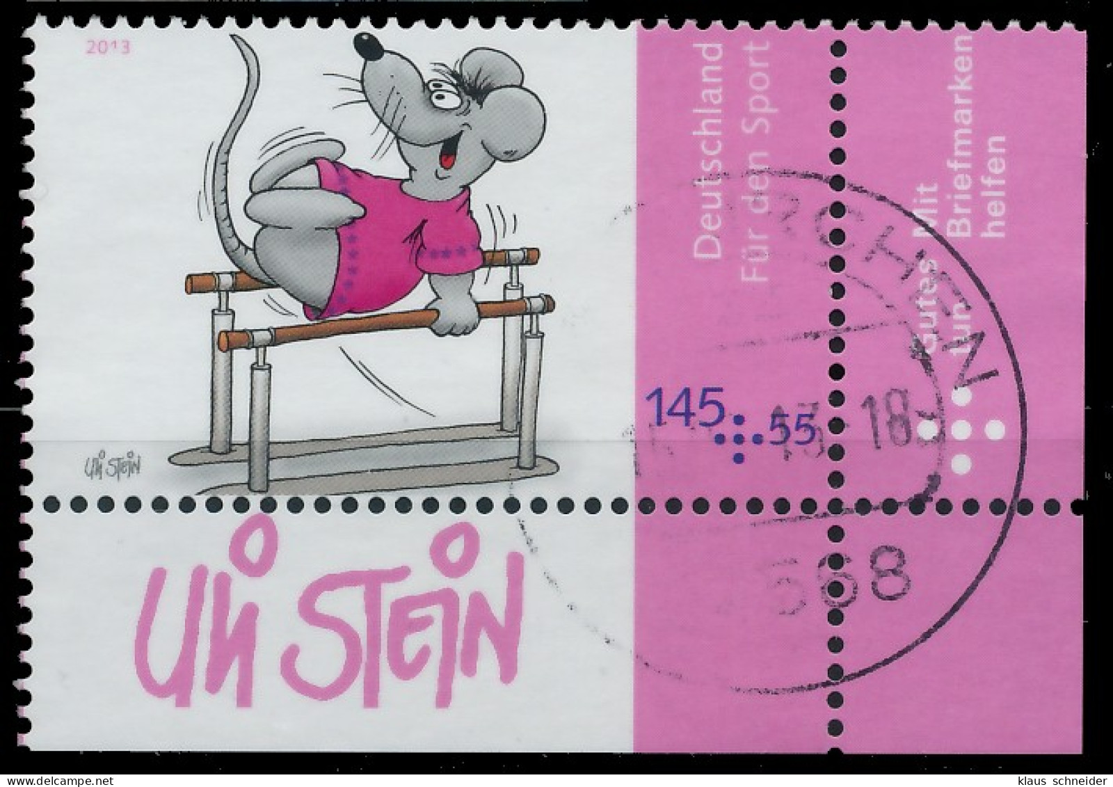 BRD BUND 2013 Nr 3006 Zentrisch Gestempelt ECKE-URE X33B4AA - Used Stamps