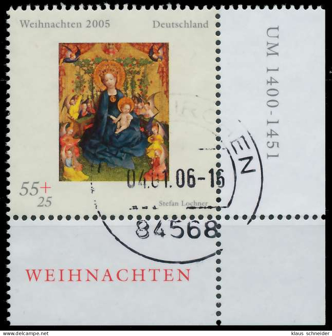 BRD BUND 2005 Nr 2493 Zentrisch Gestempelt ECKE-URE X33B77E - Used Stamps