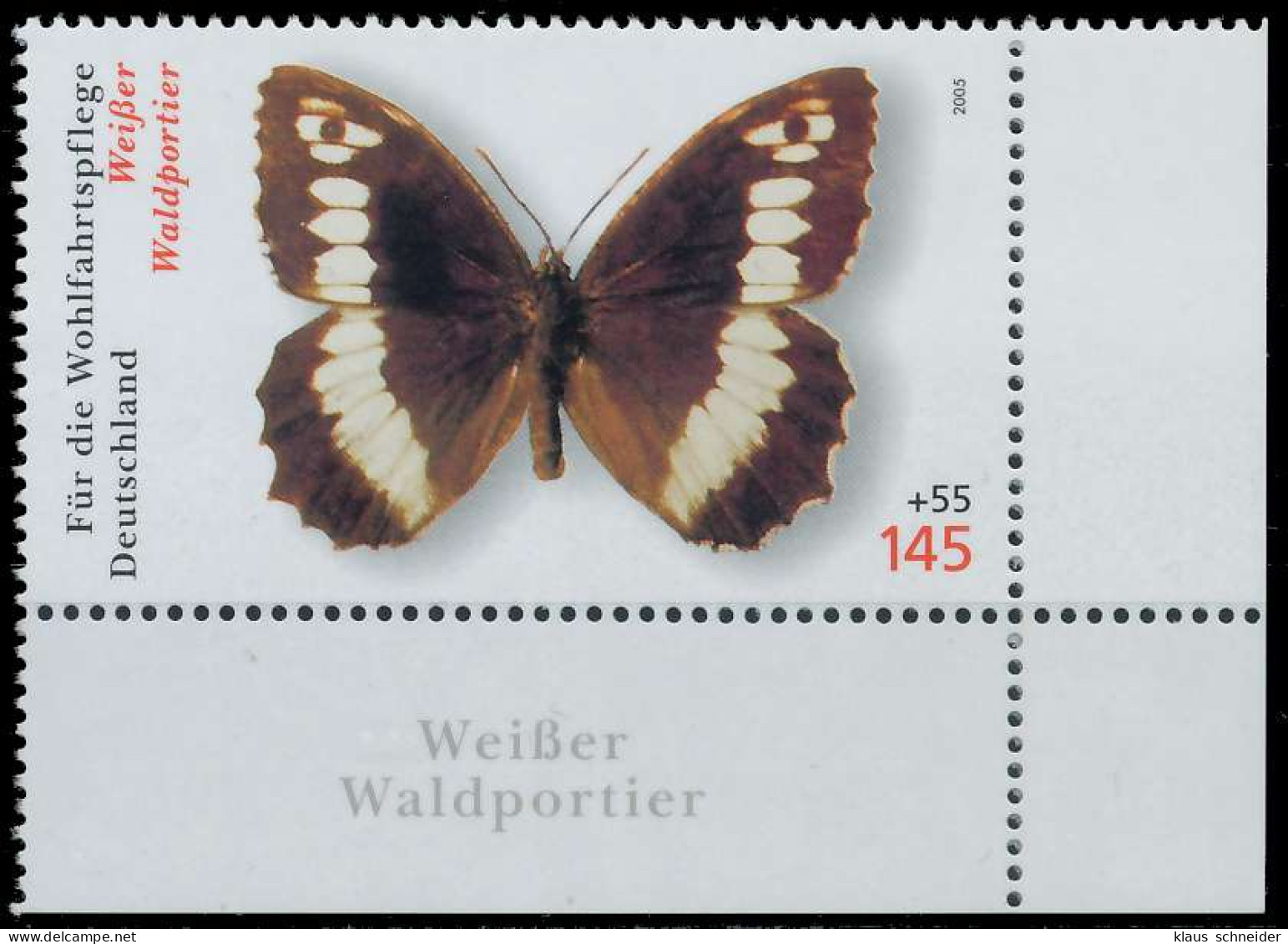 BRD BUND 2005 Nr 2503 Postfrisch ECKE-URE X33B7C6 - Unused Stamps