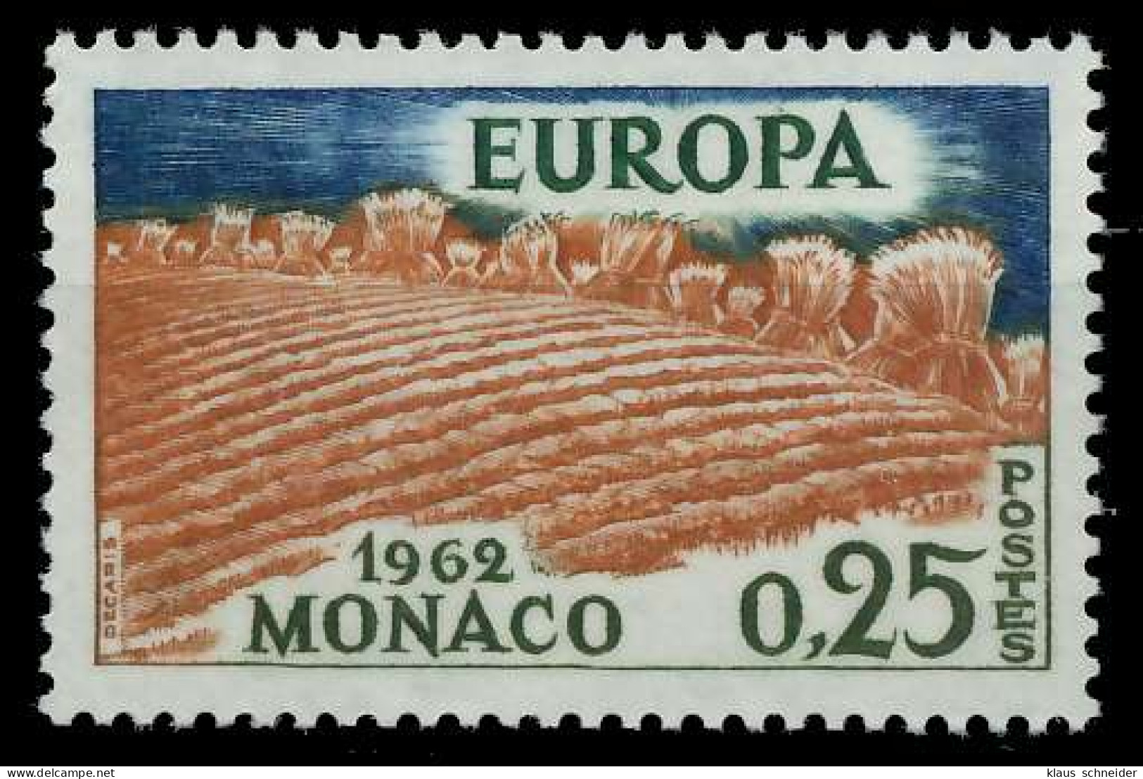 MONACO 1962 Nr 695 Postfrisch SF0C1CE - Neufs