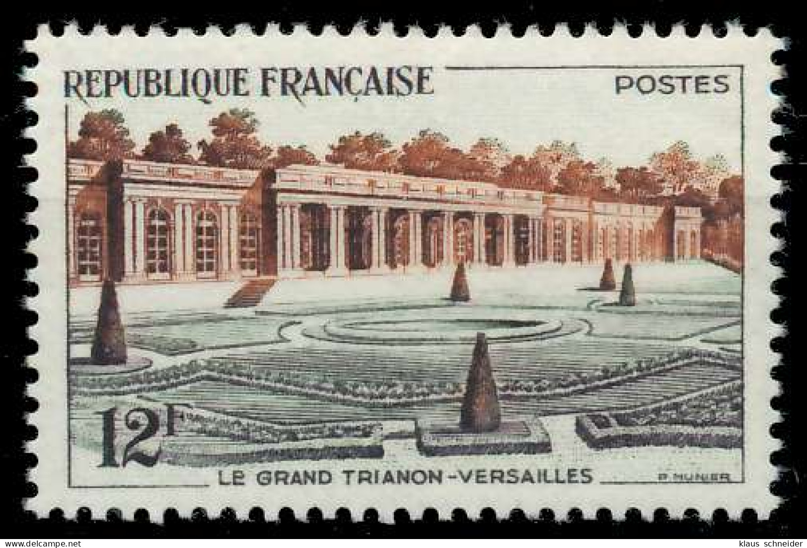 FRANKREICH 1956 Nr 1087 Postfrisch SF7829E - Ongebruikt
